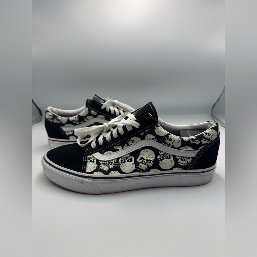 Vans Old School Glow Skulls Men’s 10.5 Women’s 12 Glow In The Dark